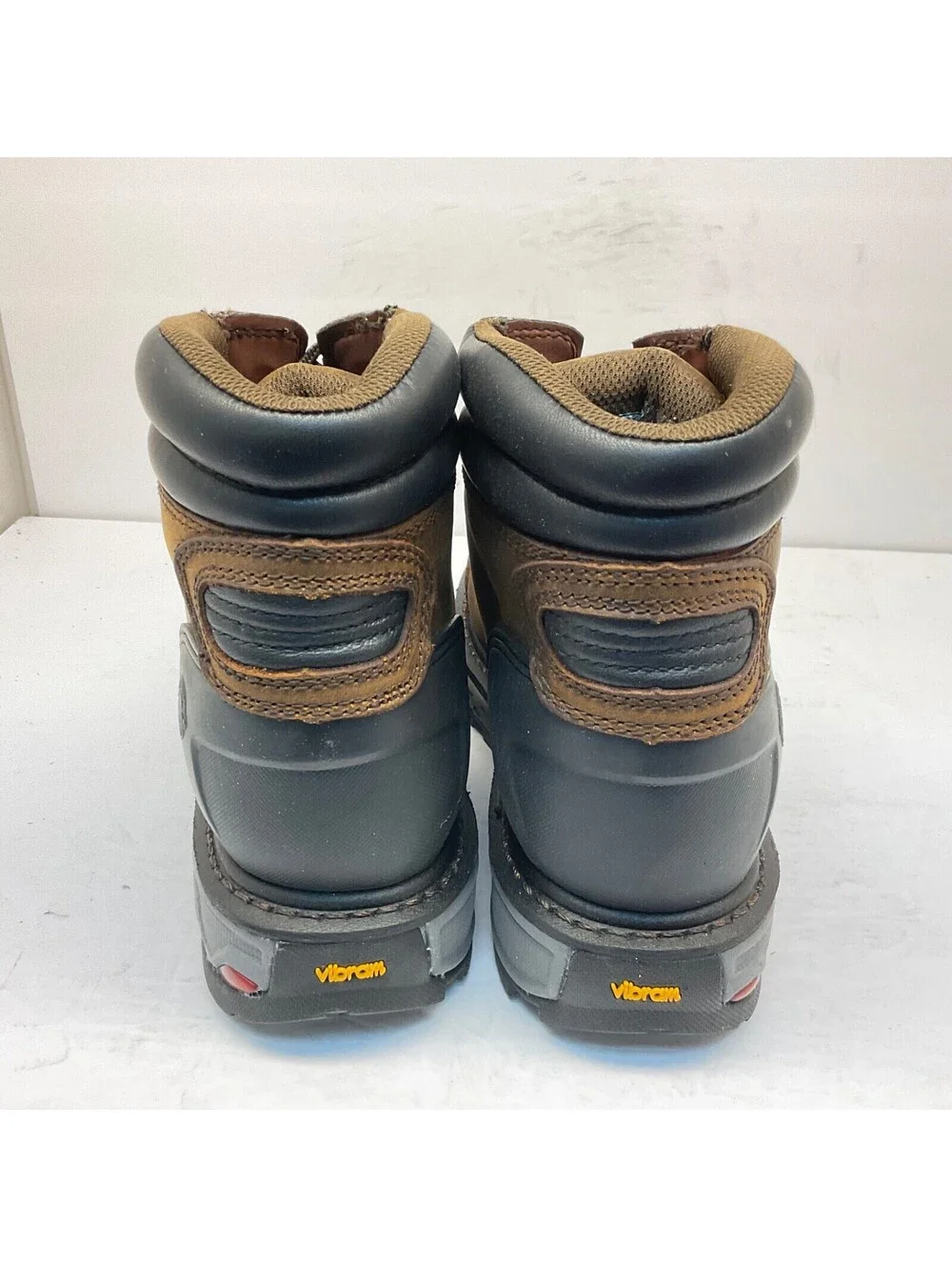Justin Men's 6” Warhawk Waterproof Nano Comp. Toe Work Boots Whiskey Size 7D